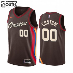 Camiseta Niños NBA Portland Trail Blazers Personalizadas 2020-21 City Edition Swingman